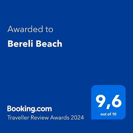Апартаменти Bereli Beach Меленара Екстер'єр фото